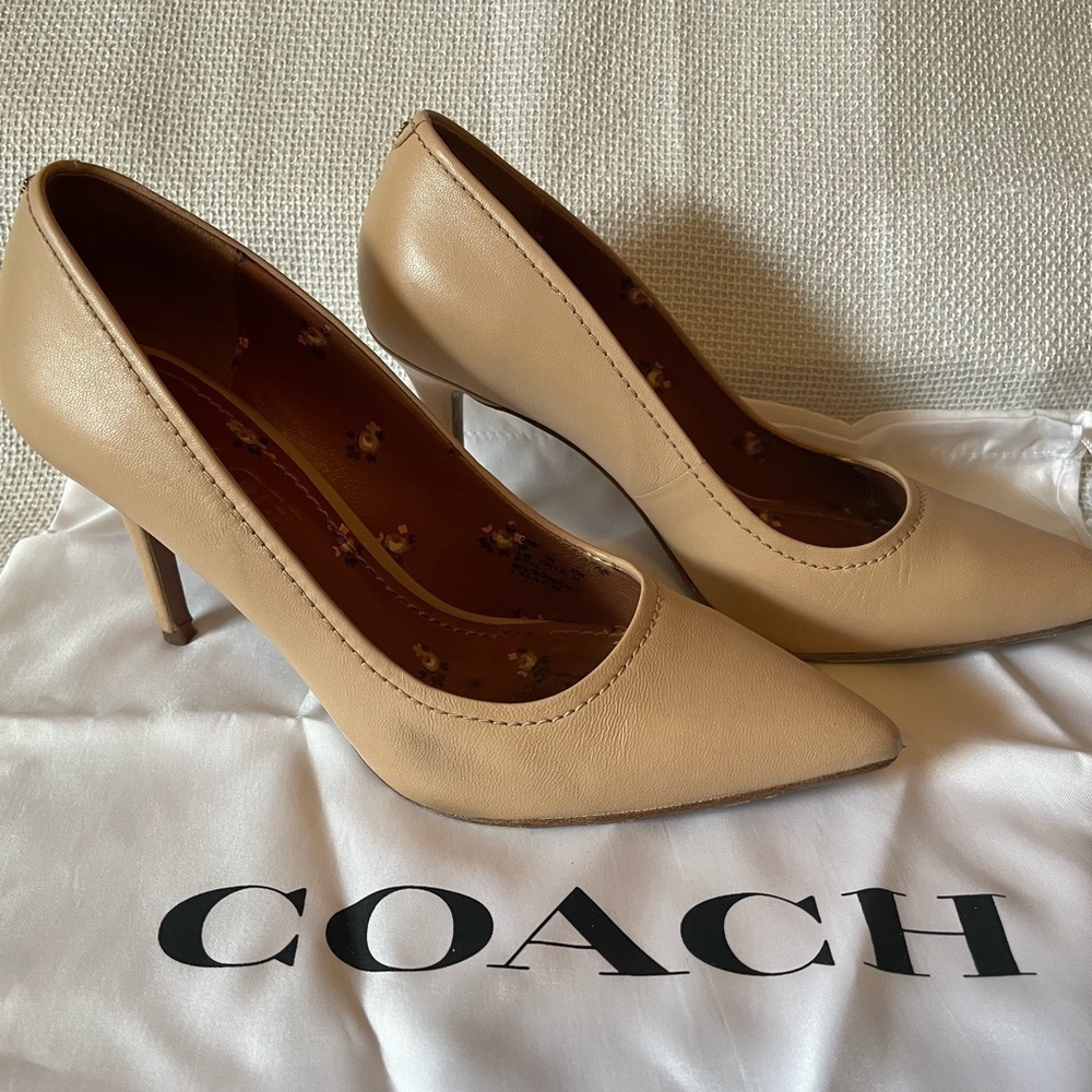 Coach Waverly leather pump - Picture 4 of 13